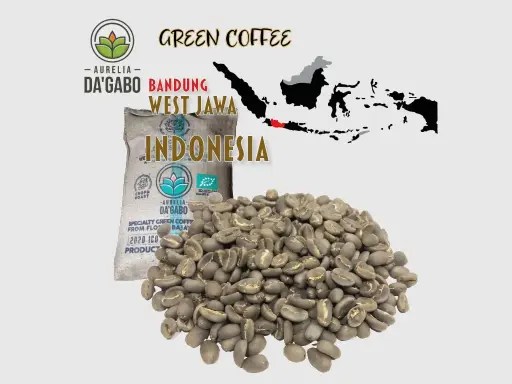 [COGR-JWBL-SAFW-70kg] Green Coffee WEST-JAWA "SUNDA" Da'Gabo, Specialty Arabica, Indonesia, Washed, 70kg